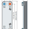Теплообменник Alfa Laval CB16-18H Теплообменник Alfa Laval CB16-18H