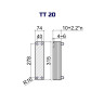 Теплообменник ТТ20-24H (30 бар)