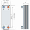 Паяный теплообменник AlfaNova 27-60 Alfa Laval