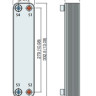 Паяный теплообменник испаритель Alfa Laval AC40-50