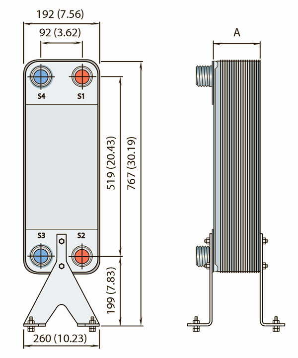 Паяный теплообменник AlfaNova 76-30 Alfa Laval Паяный теплообменник AlfaNova 76-30 Alfa Laval