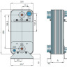 Паяный теплообменник испаритель Alfa Laval AC230-60
