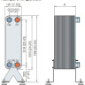 Теплообменник Alfa Laval CB112-150 Теплообменник Alfa Laval CB112-150
