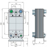 Паяный теплообменник испаритель Alfa Laval AC500-100