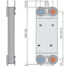 Теплообменник Alfa Laval CB400-120